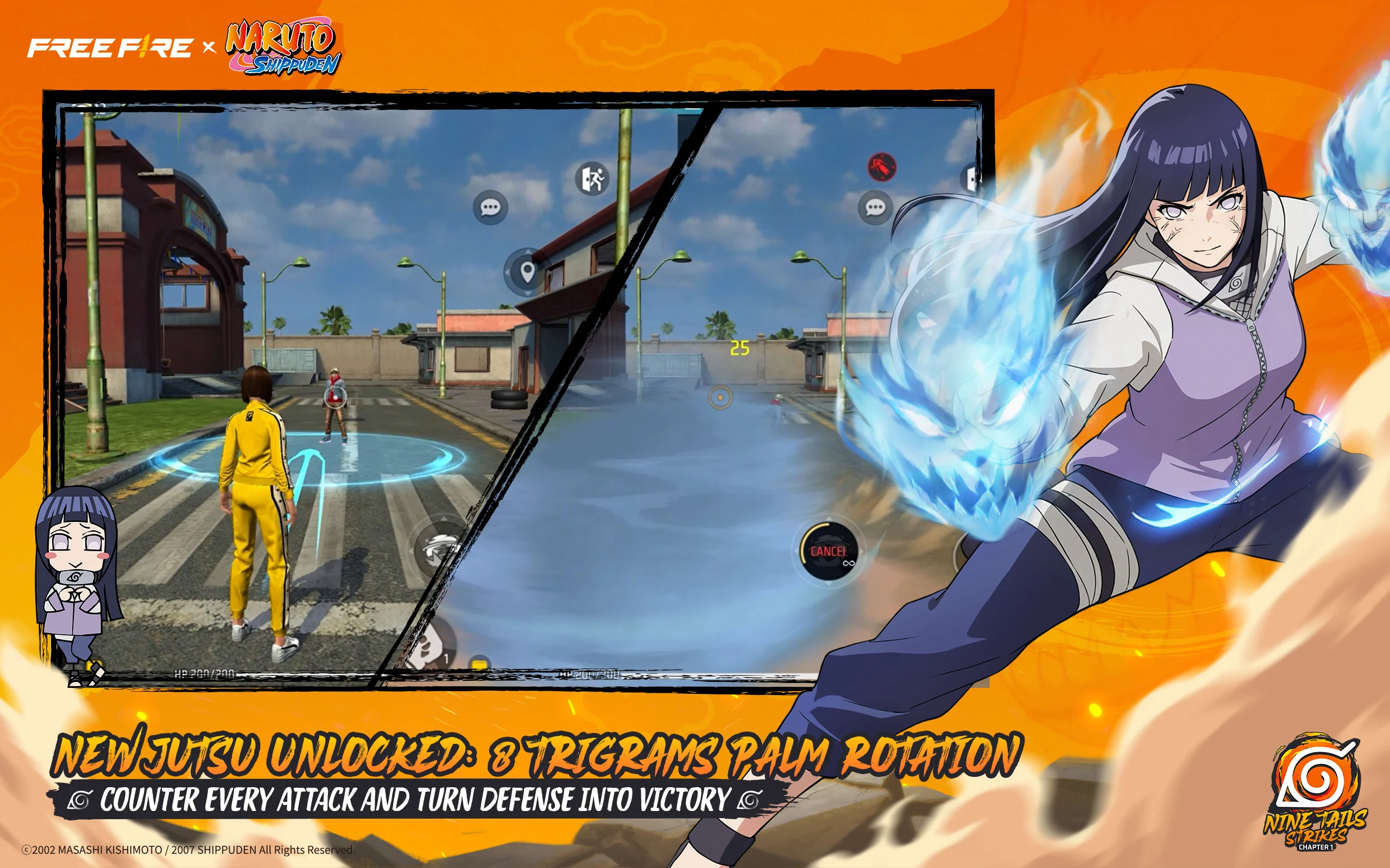 Free Fire x NARUTO SHIPPUDEN screenshot