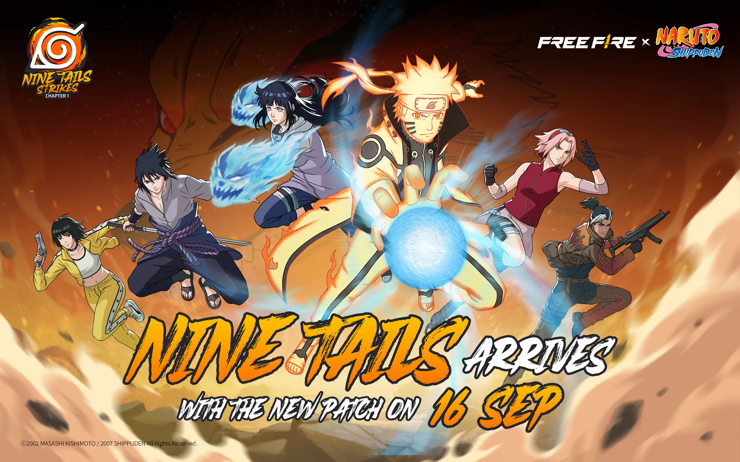 Free Fire x NARUTO SHIPPUDEN screenshot